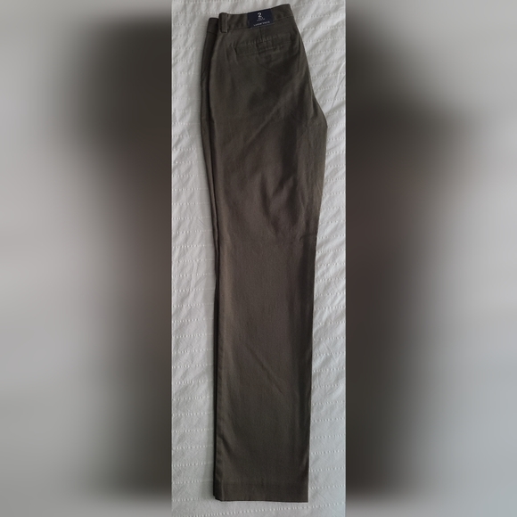 Lands End Women's~SZ 2~Fit 2 Straight Leg Chino Pants🌿Expedition Green🌿NEW $59 - Picture 6 of 9
